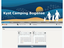 Tablet Screenshot of kystbog.onlinebooking.dk