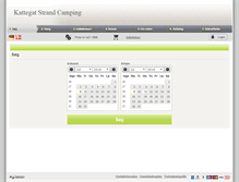 Tablet Screenshot of kattegat.onlinebooking.dk